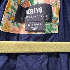 Maeve Anthropologie Maxi dress